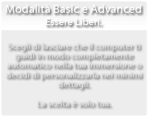 Modalità Basic / Advanced